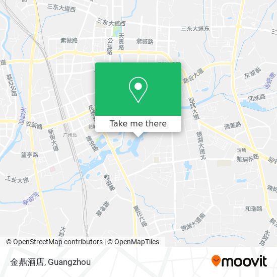 金鼎酒店 map