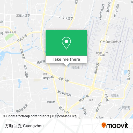 万顺百货 map