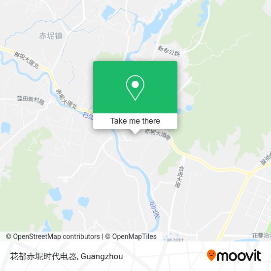 花都赤坭时代电器 map