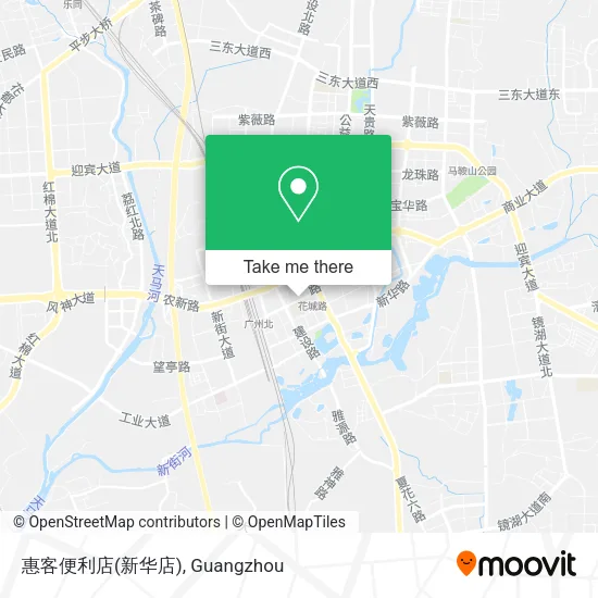 惠客便利店(新华店) map