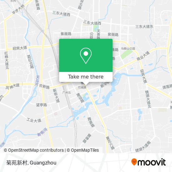 菊苑新村 map