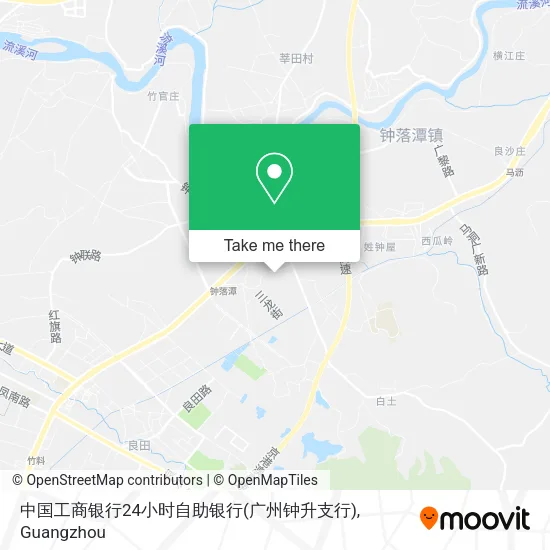 中国工商银行24小时自助银行(广州钟升支行) map