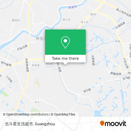 北斗星生活超市 map