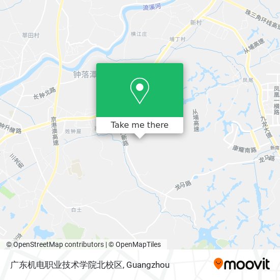 广东机电职业技术学院北校区 map