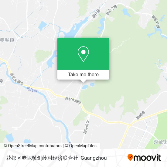 花都区赤坭镇剑岭村经济联合社 map