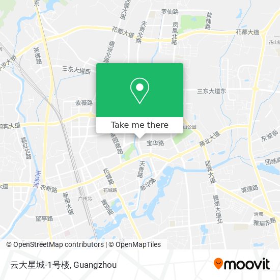 云大星城-1号楼 map