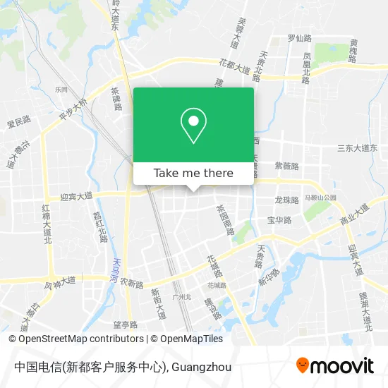 中国电信(新都客户服务中心) map
