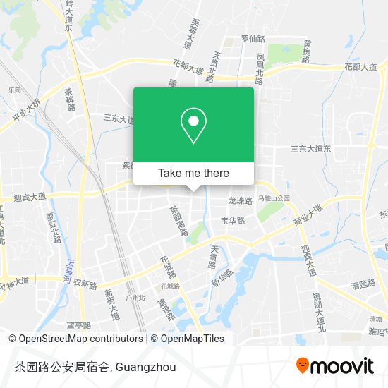 茶园路公安局宿舍 map