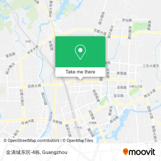 金满城东区-4栋 map