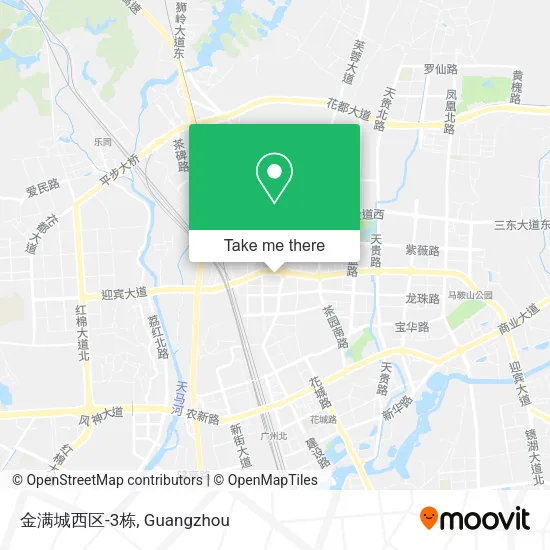 金满城西区-3栋 map