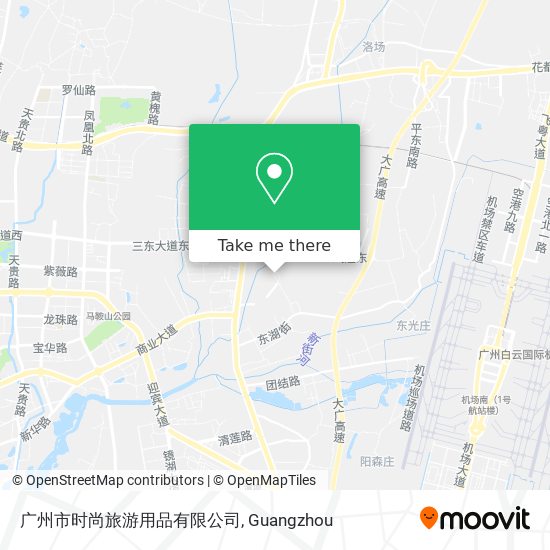 广州市时尚旅游用品有限公司 map