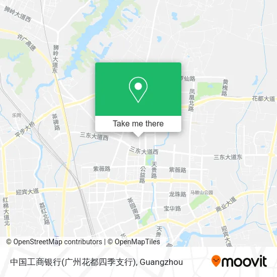 中国工商银行(广州花都四季支行) map