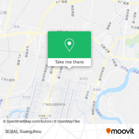 加油站 map
