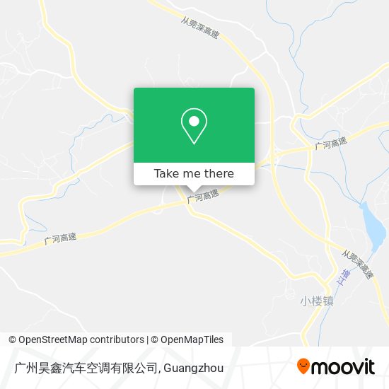 广州昊鑫汽车空调有限公司 map