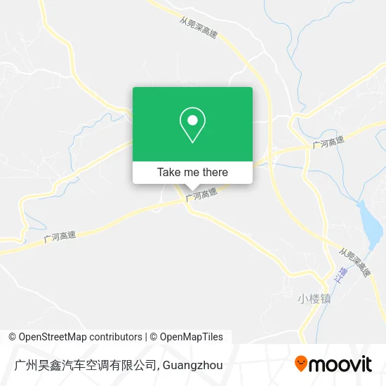 广州昊鑫汽车空调有限公司 map