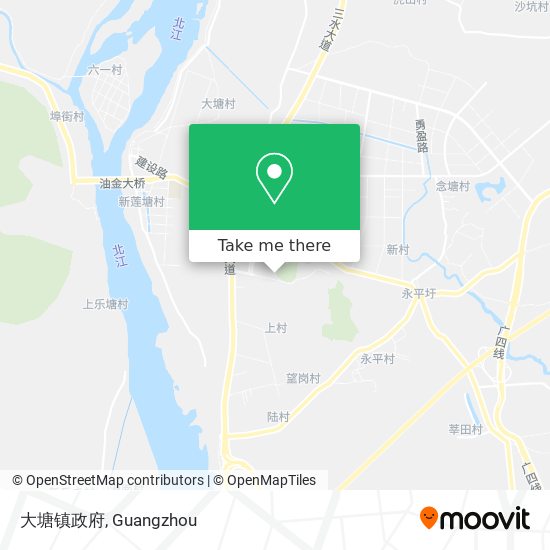 大塘镇政府 map