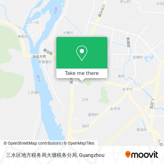 三水区地方税务局大塘税务分局 map