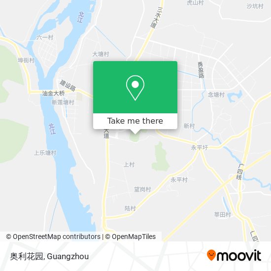 奥利花园 map