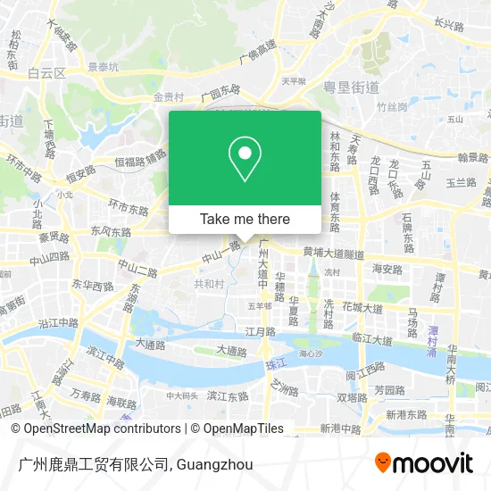 广州鹿鼎工贸有限公司 map