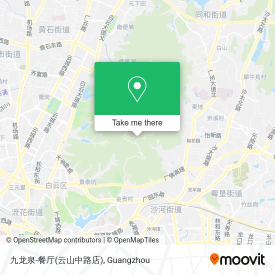 九龙泉-餐厅(云山中路店) map