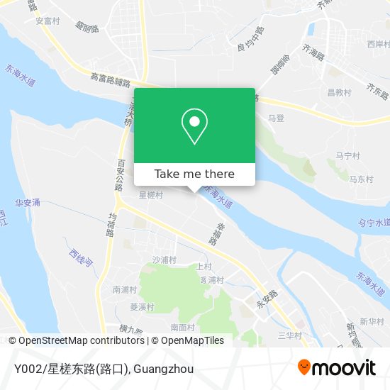 Y002/星槎东路(路口) map