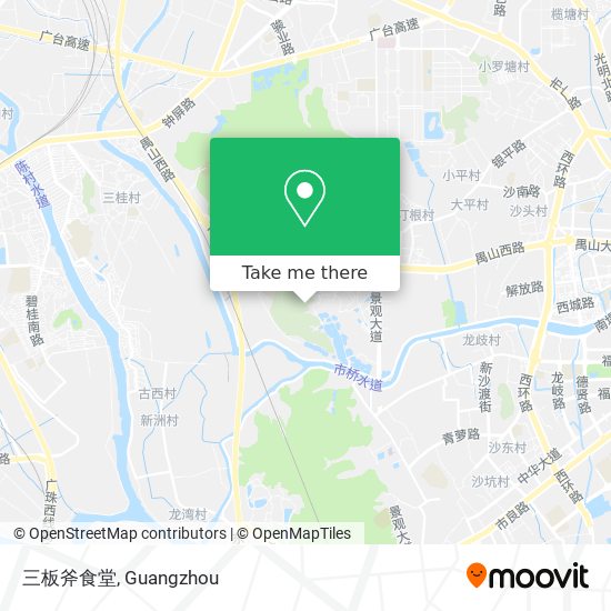 三板斧食堂 map
