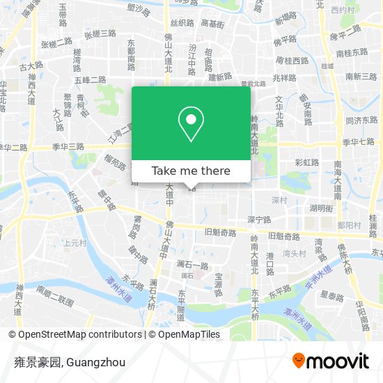 雍景豪园 map