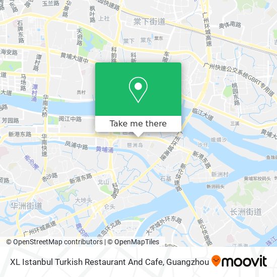 XL Istanbul Turkish Restaurant And Cafe map