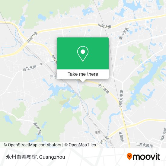 永州血鸭餐馆 map