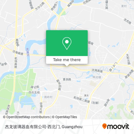 杰龙玻璃器血有限公司-西北门 map