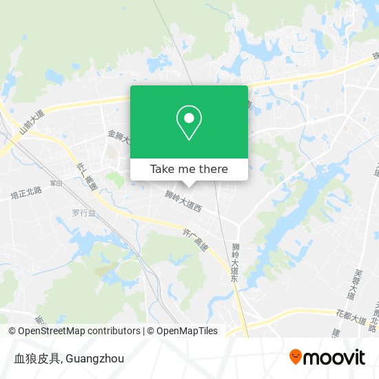 血狼皮具 map