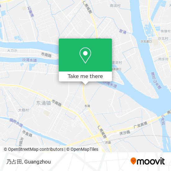 乃占田 map