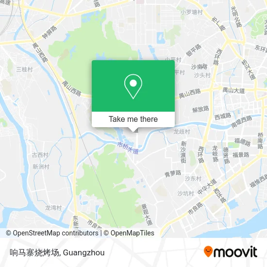 响马寨烧烤场 map