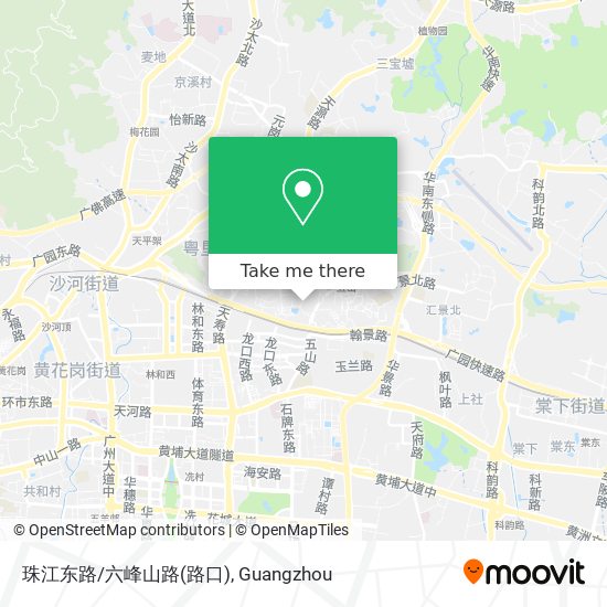 珠江东路/六峰山路(路口) map