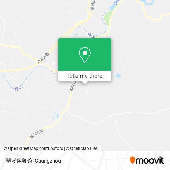 翠溪园餐馆 map