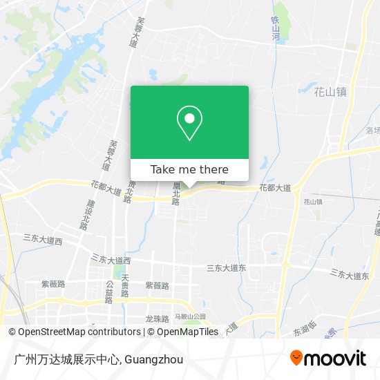 广州万达城展示中心 map