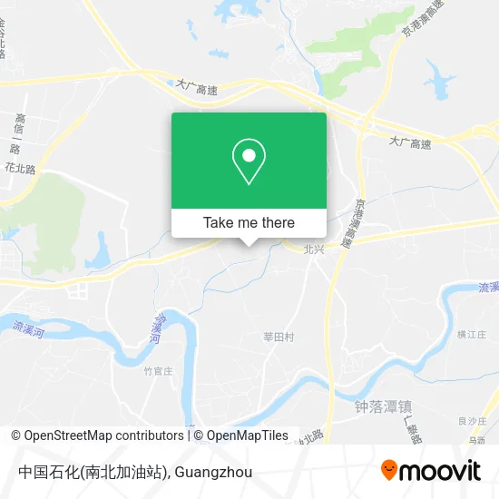 中国石化(南北加油站) map