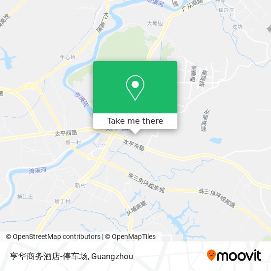 亨华商务酒店-停车场 map