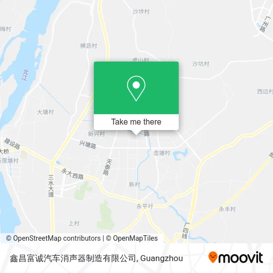 鑫昌富诚汽车消声器制造有限公司 map