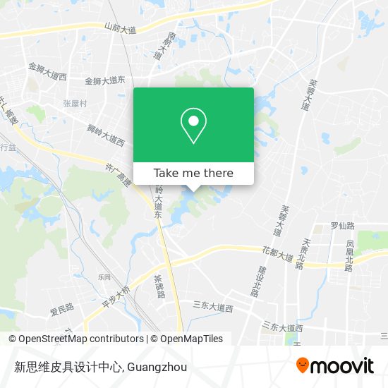 新思维皮具设计中心 map