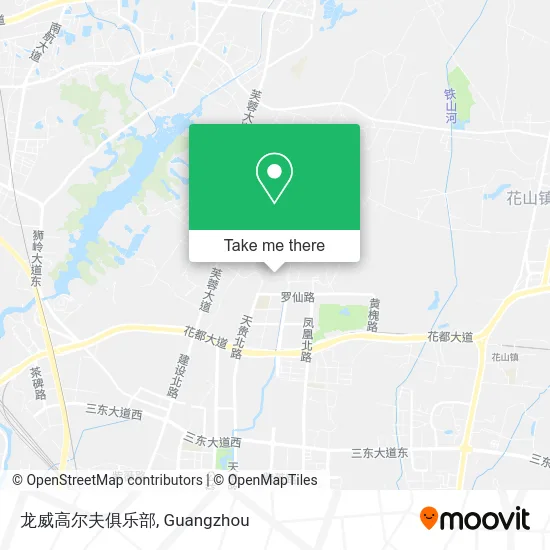 龙威高尔夫俱乐部 map