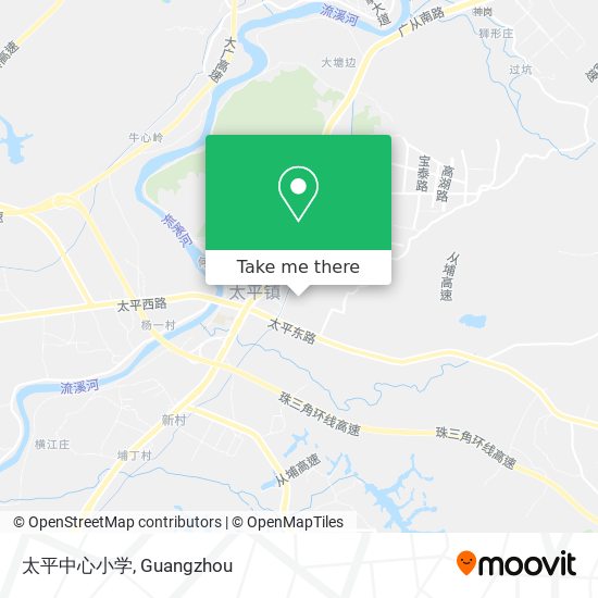 太平中心小学 map