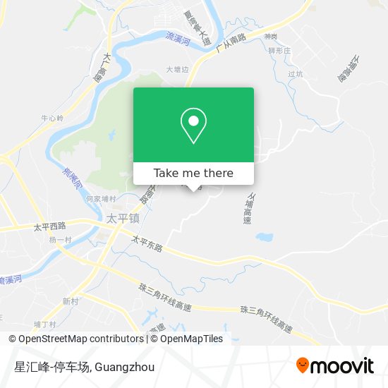 星汇峰-停车场 map