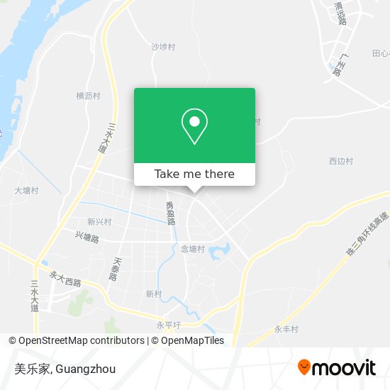 美乐家 map