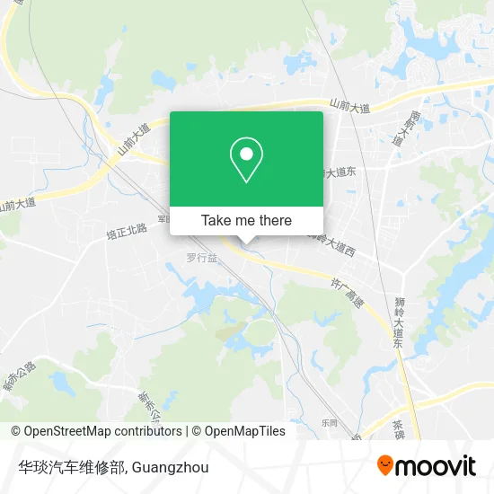 华琰汽车维修部 map