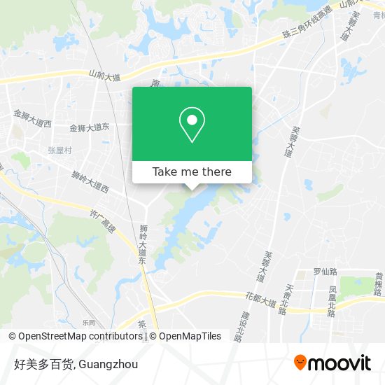 好美多百货 map