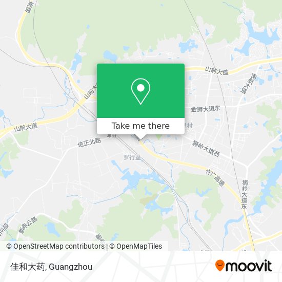佳和大药 map