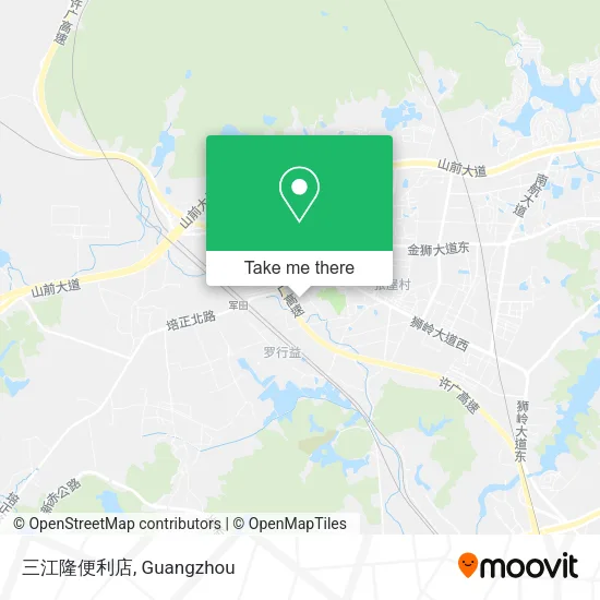 三江隆便利店 map