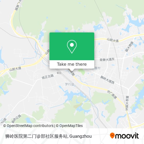 狮岭医院第二门诊部社区服务站 map