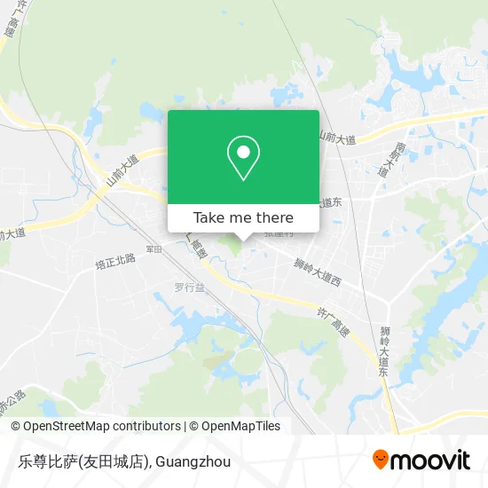 乐尊比萨(友田城店) map